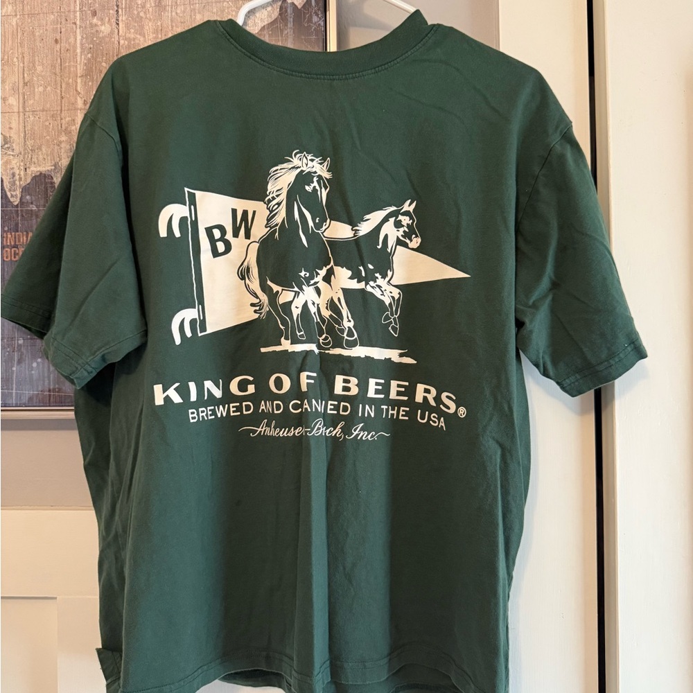 PacSun Green Budweiser Tee